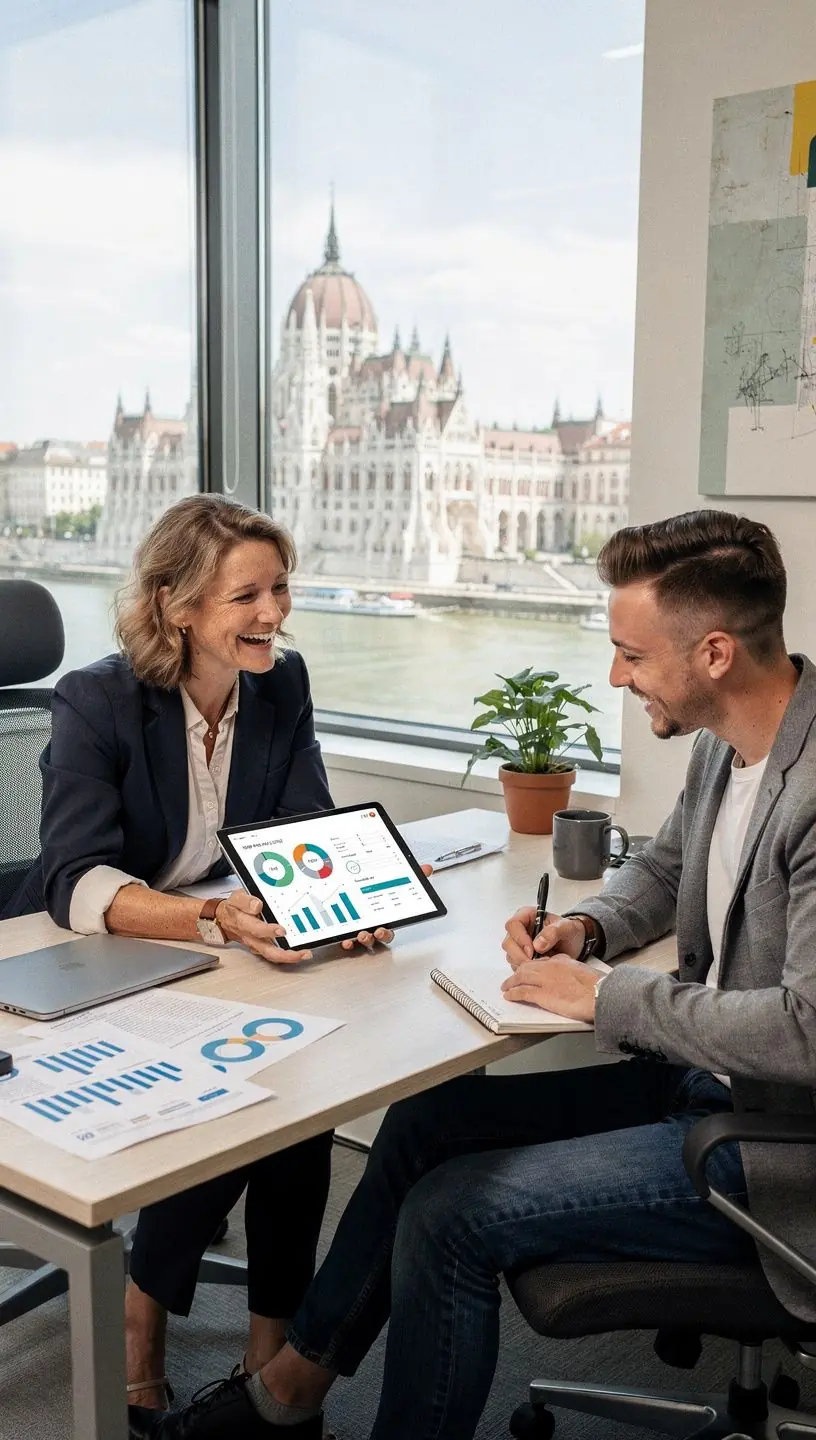 Praktikus pénzkezelési tippek grafikai ábrázolása.